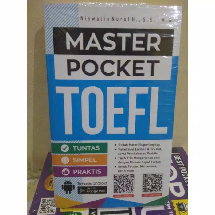 Bestseller Buku Master Pocket Toefl