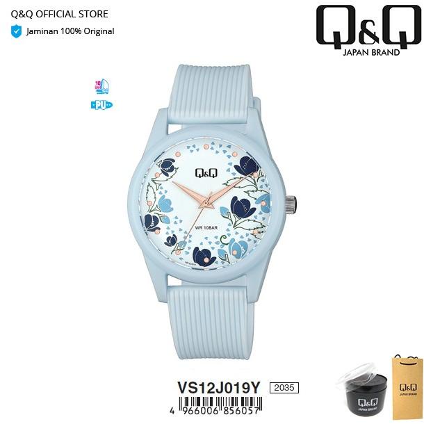 Q&Q QnQ QQ Original Jam Tangan Wanita Analog - VS12 VS12J 10 BAR