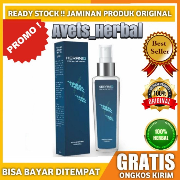 KERANIQ HAIR SERUM PENUMBUH RAMBUT BOTAK RONTOK KERANIQ ASLI ORIGINAL