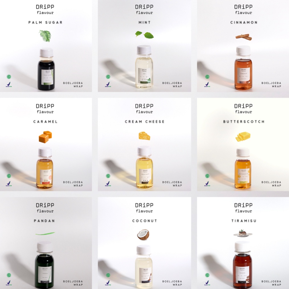 

WHNM2665 DRiPP All Varian Coffee Syrup Repack [30, 50, 100] g