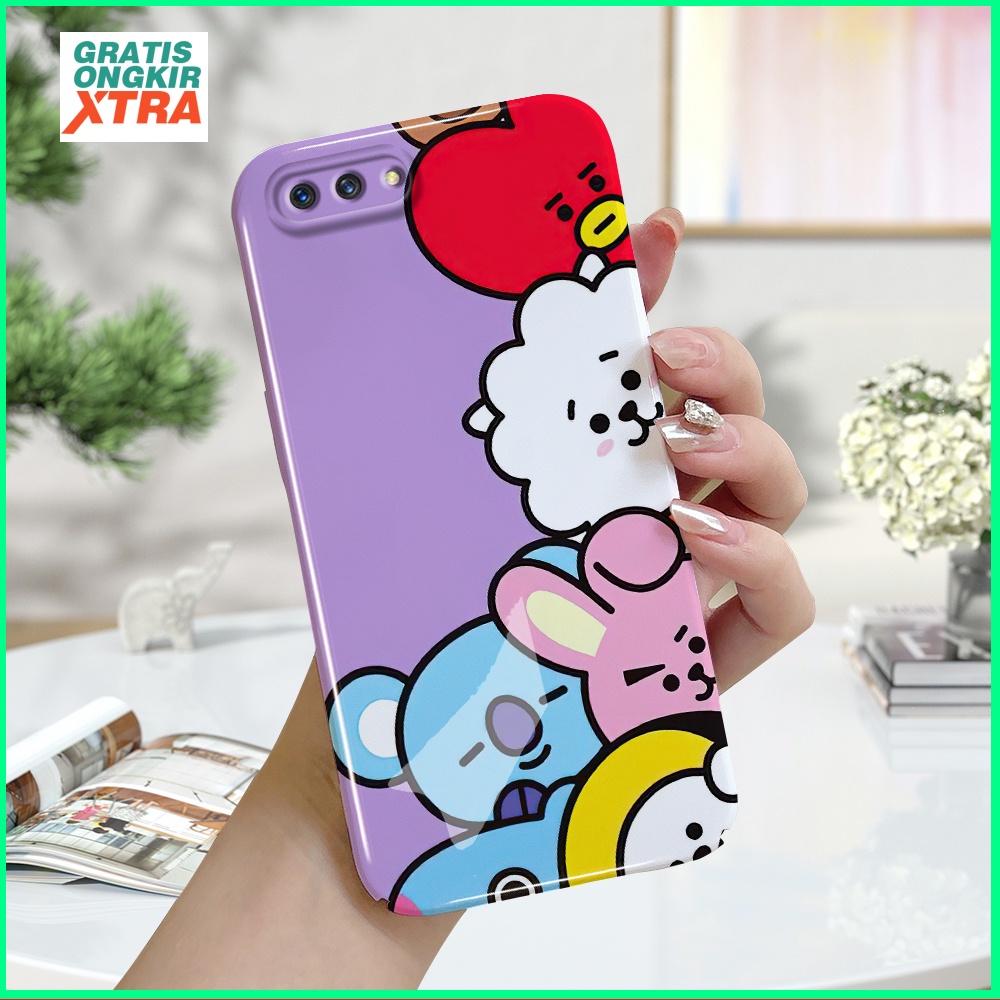 Hard case Akrilik Feilin Kompatibel Untuk OPPO A3S A5 2020 A5S A7 A9 2020 A12 A12S A12E aesthetics p
