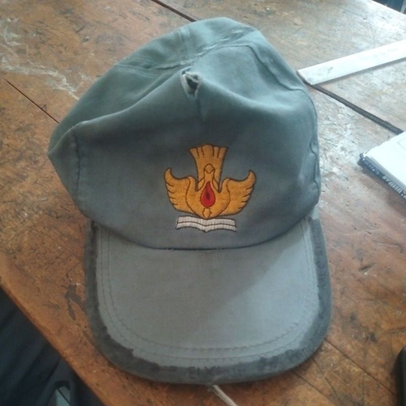 Topi Tempur Sekolah SMK