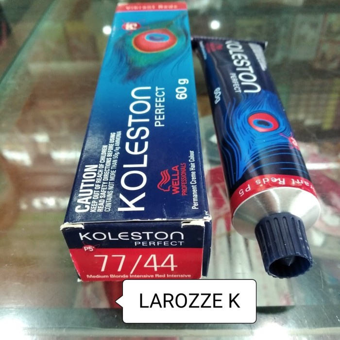 HAIR COLOR WELLA KOLESTON 77/44 +OXIDANT