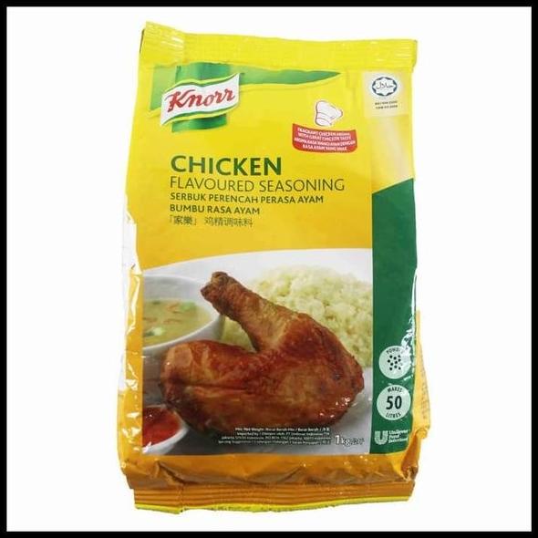 

langsung order saja] Knorr Chicken Powder Malaysia 1kg Bubuk Kaldu Ayam Bumbu Ayam