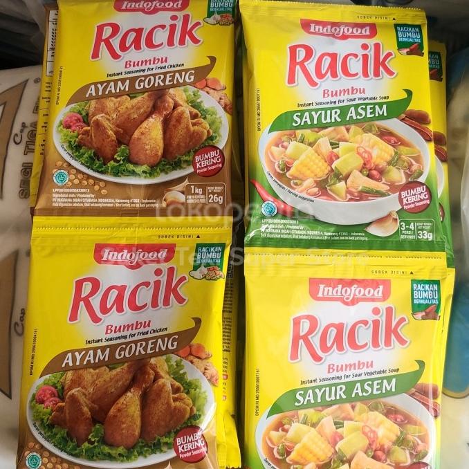 

@=@=@=@=] Bumbu Racik Ayam Goreng / Sayur Asem Indofood per renceng 10 Sachet