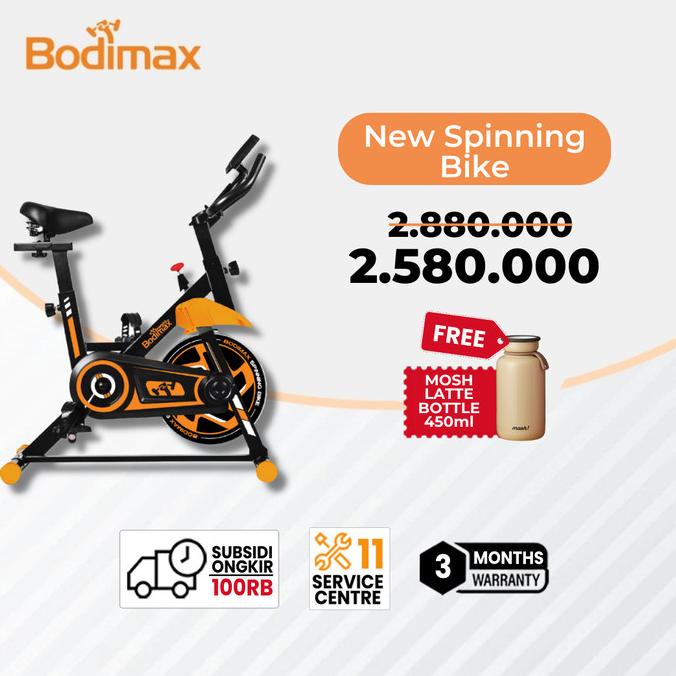 Alat Fitness Sepeda Statis BODIMAX SPINNING BIKE