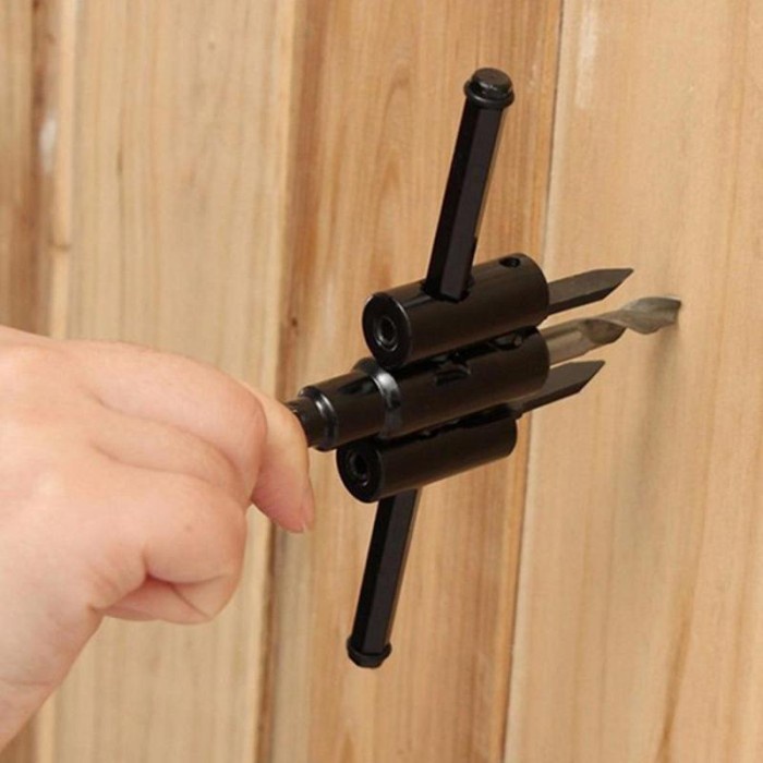 

Terlaris Adjustable Mata Bor Kayu Jangka 30 - 300Mm Hole Saw Jangka Alat