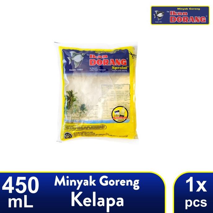 

&<&<&<&] Ikan Dorang Spesial - Minyak Goreng Kelapa 450 mL - (PCS)