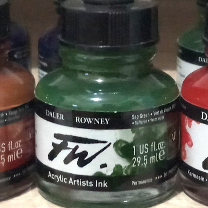 

Bestseller Daler Rowney Ink / Tinta Fw / Tinta Daler Rowney / Tinta Kaligrafi