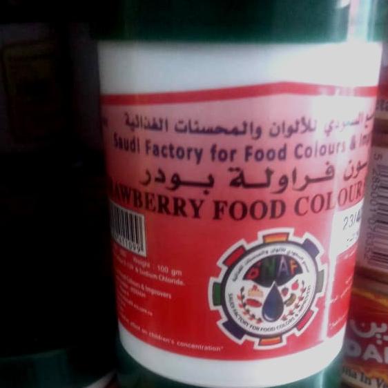 

siap kirim] MERAH Saffron bin Afif food colour