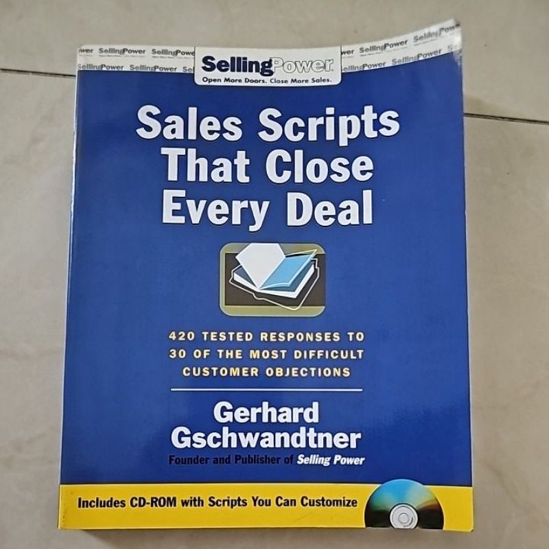 

Sales Scripts that Close Every Deal Gerhard Marketing books