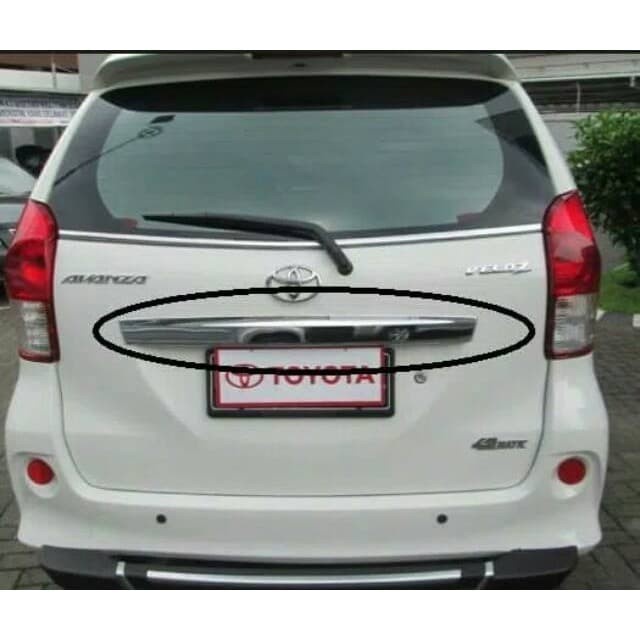 GARNISH BAGASI BELAKANG AVANZA XENIA 2016-2017-2018 TRUNKLID murmer