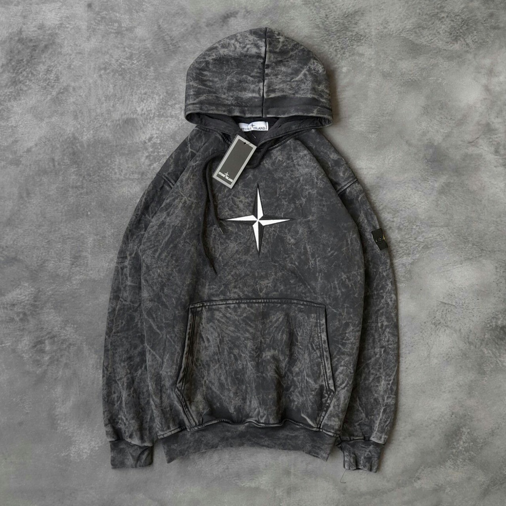 HOODIE FONT STONE ISLAND KEREN