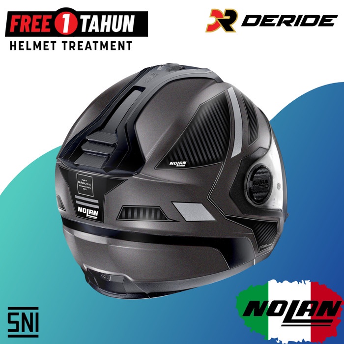 Nolan N40-5 N-Com Helm Motor Helm Half Face Sni N405