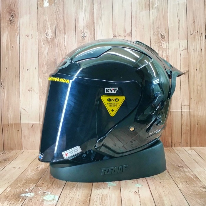 Helm Kyt Galaxy Flat R Solid Paket Ganteng