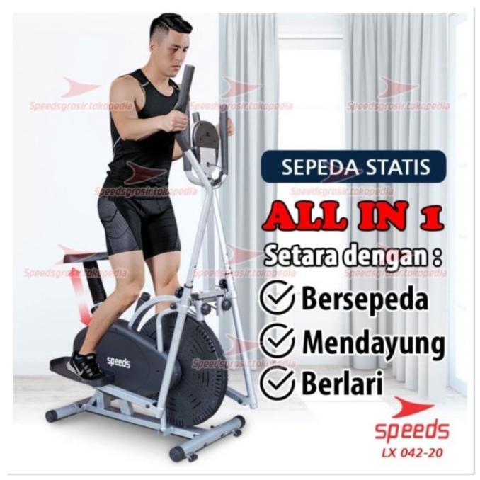 Sepeda Statis Orbitrack Platinum Bike Sepeda fitness Speeds 042-20