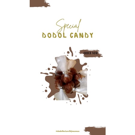 

' hj mamas - dodol candy isi 10 original