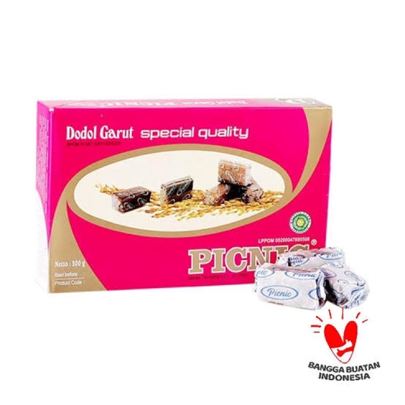 

' dodol garut picnic original spesial quality 500 gram