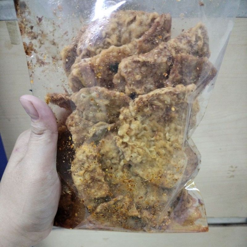 

keripik tempe pedas 200gr