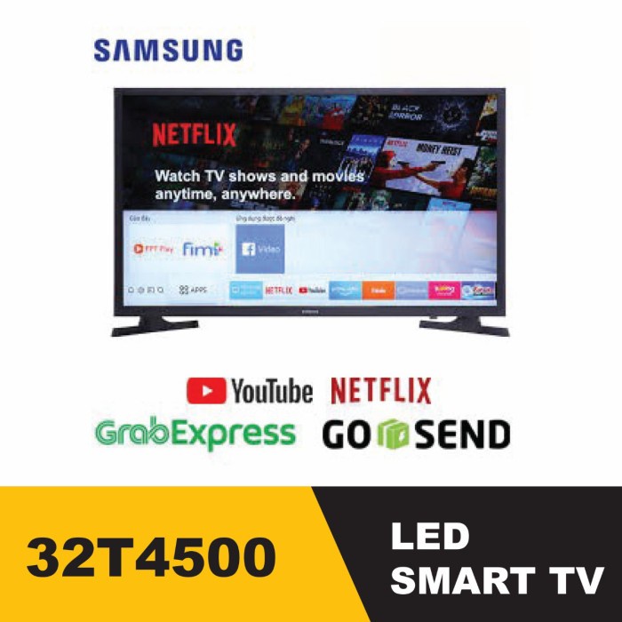 Samsung Led Smart Tv 32 Inch 32T4500 Samsung Ua32T4500 Internet Tv 32"