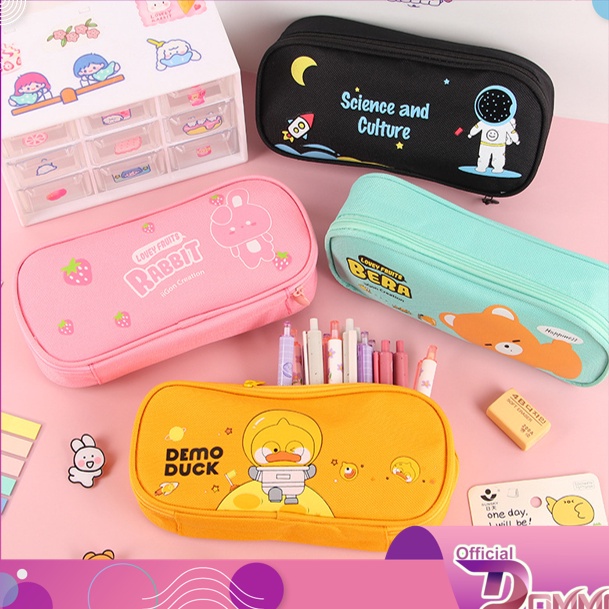 

CepaatZz6Z0 DOMMO - D6136 Tempat Pensil / Kotak Pensil Karakter Lucu / Tempat Pencil Fashion Korea / Pencil Case Cute / Tempat Alat Tulis