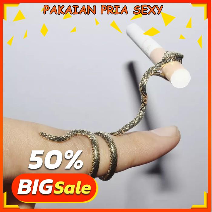

BEST SELLER ELEGANT CREATIVE HOLDER RING SNAKE RING / CINCIN ALAT MEMEGANG !