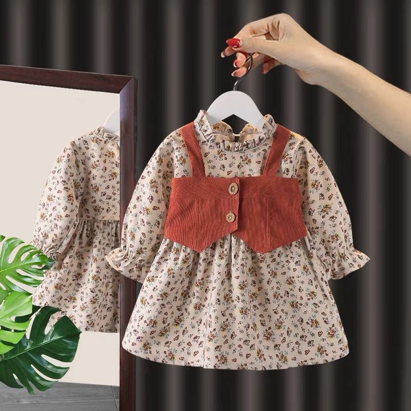 Dress Anak Perempuan 3 4 Tahun 2 5 6 Cewek Umur 9 12 Thn 1 7 8  Kostum Princess Sexy Pink Jasmine An