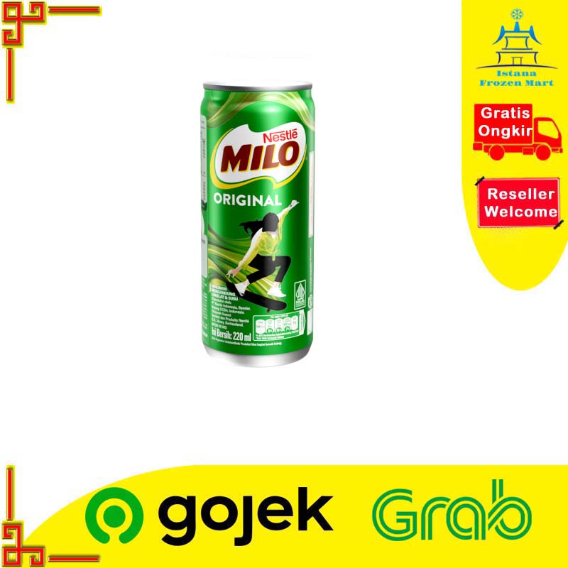 

Milo Original Minuman Susu Kaleng 220 ML - NESTLE