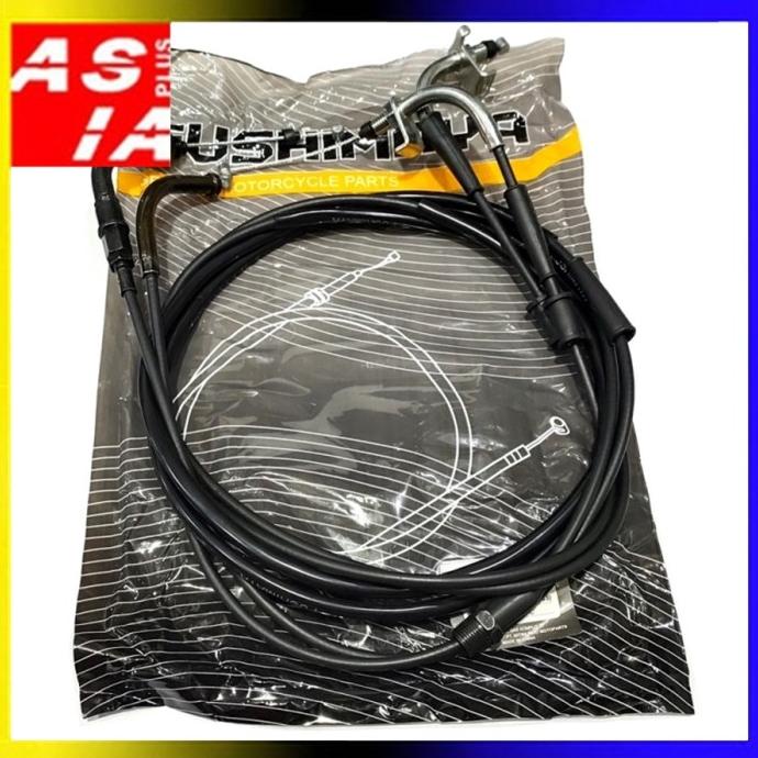 Kabel Gas Fushimaya Ep Sparepart Motor Racing Vario 150 New Atas Bawah Original