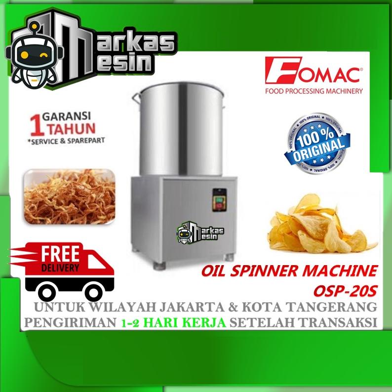 TER-UPDATE OIL SPINNER MACHINE PENIRIS MINYAK OSP-20S FOMAC #ORIGINAL