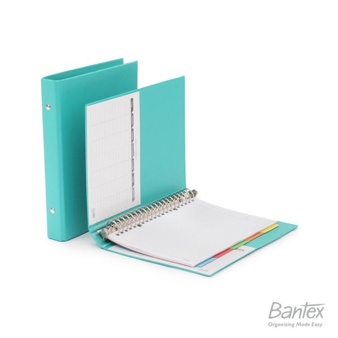

Termantab] Bantex Multiring Binder 20 Ring 25mm A5 #1324