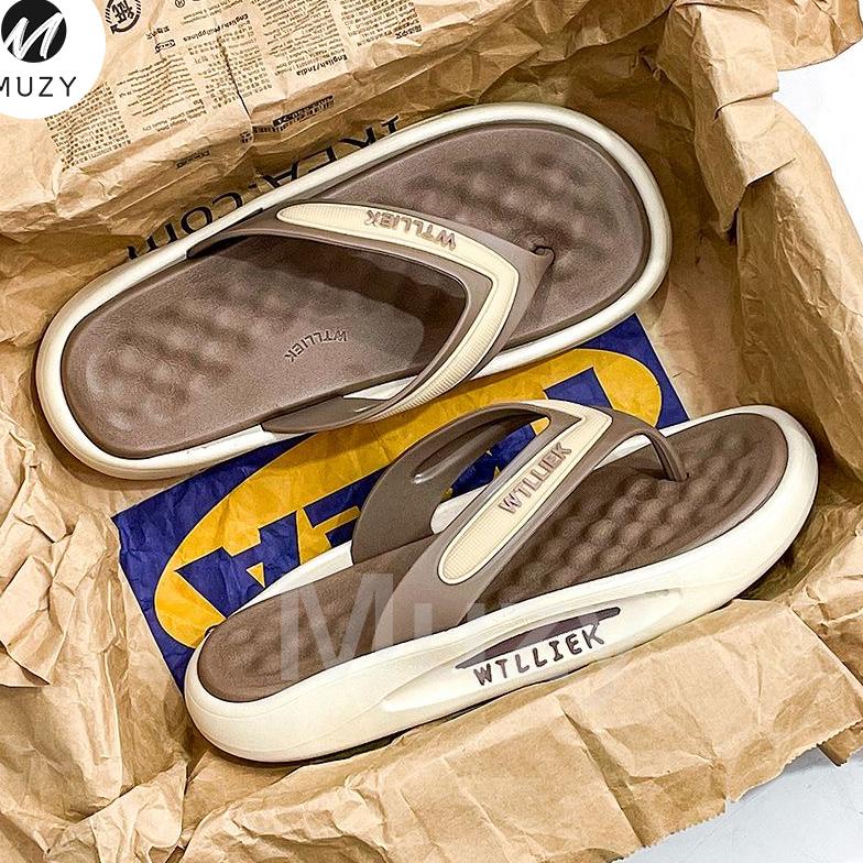 Qdy402 Muzy Sendal Jepit  Pria Sendal Karet Pria Sendal Jepit Sendal Sport Sendal Rumah Hsn186 Promo