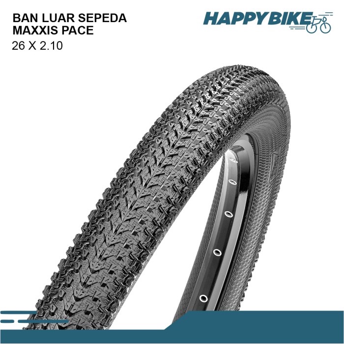Maxxis Ban Luar Sepeda Mtb Pace 26 X 2.10 Nylon Bicycle Outer Tires $12