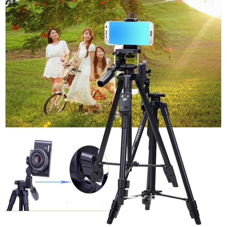 Bnm544 Supermarket Import Tripod Vct-5208 Bluetooth Remote Controller For Camera Dslr Phone Aluminum