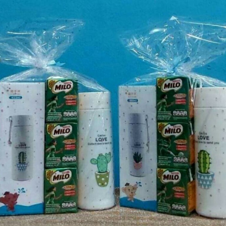 

KHMC0493 Paket Susu Milo Plus Termos Anti Panas dan Dingin