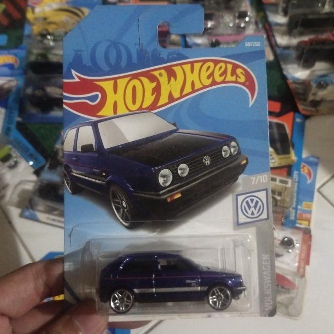 hotwheels vw golf mk2