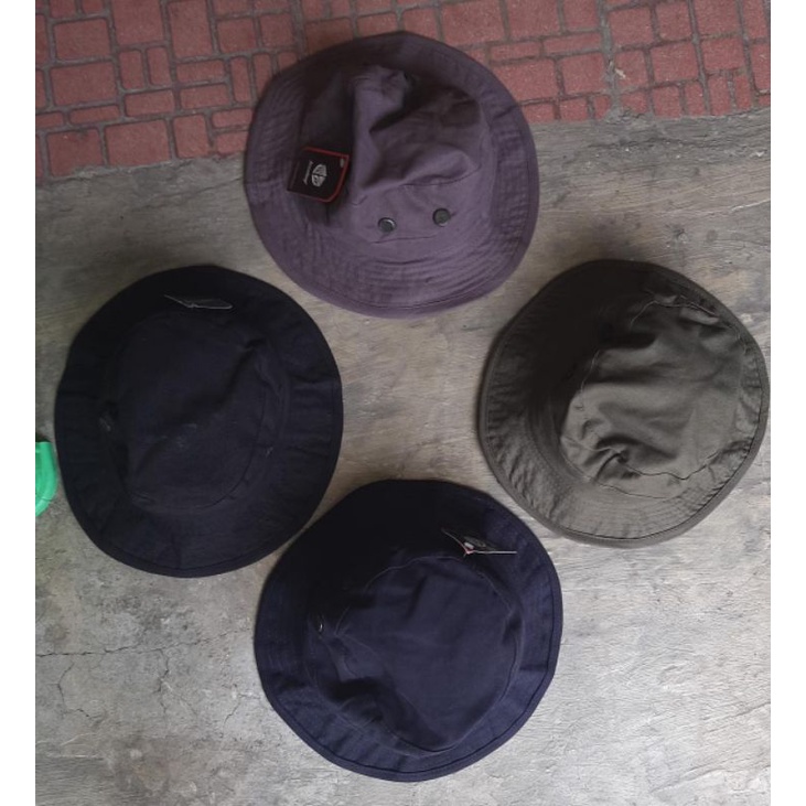 Topi rimba bucket terlaris polos pria dan wanita