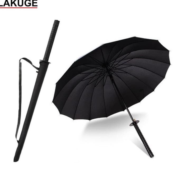 sale Payung Unik Jepang Bentuk Samurai Katana UV Protection termurah