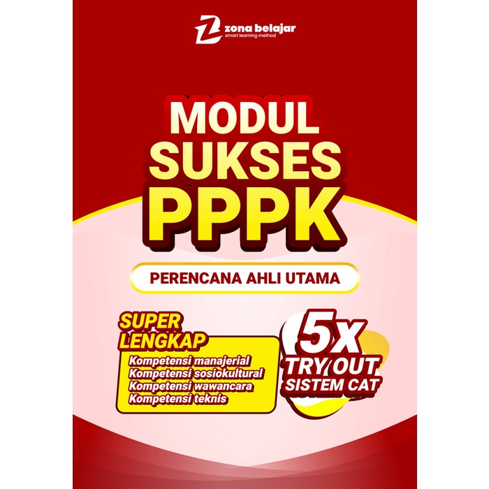 

NEW MODUL SUKSES PPPK FORMASI PERENCANA