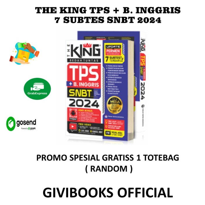 

NEW THE KING SNBT 2024 BEDAH MATERI TES POTENSI SKOLASTIK 7 SUBTEST