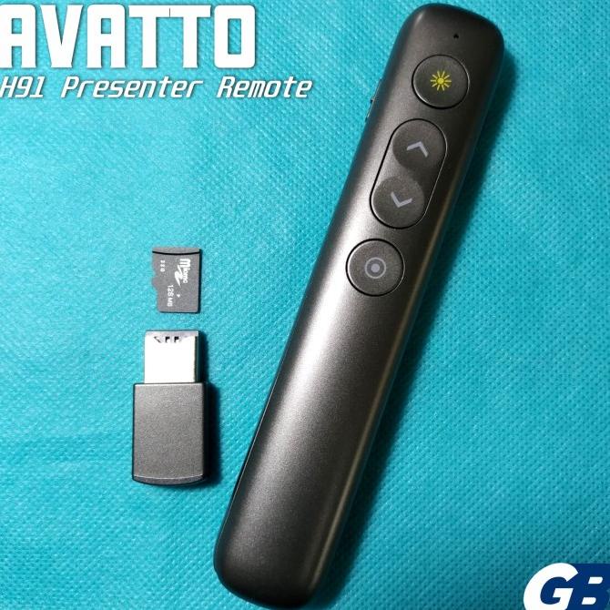 Avatto H91 Digital Laser Spotlight Magnify Wireless Presenter Not H100