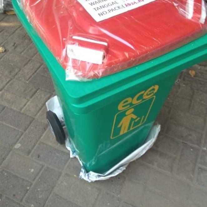 Tempat Sampah Roda Besar/Tong Sampah Roda/Dustbin Besar &Tebal