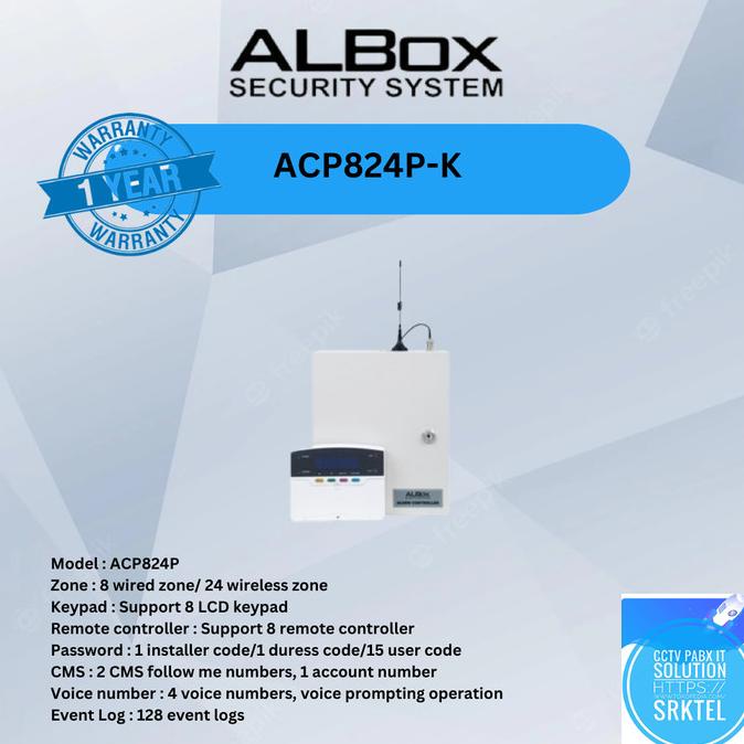 TERBARU  Albox ACP824P + Keypad