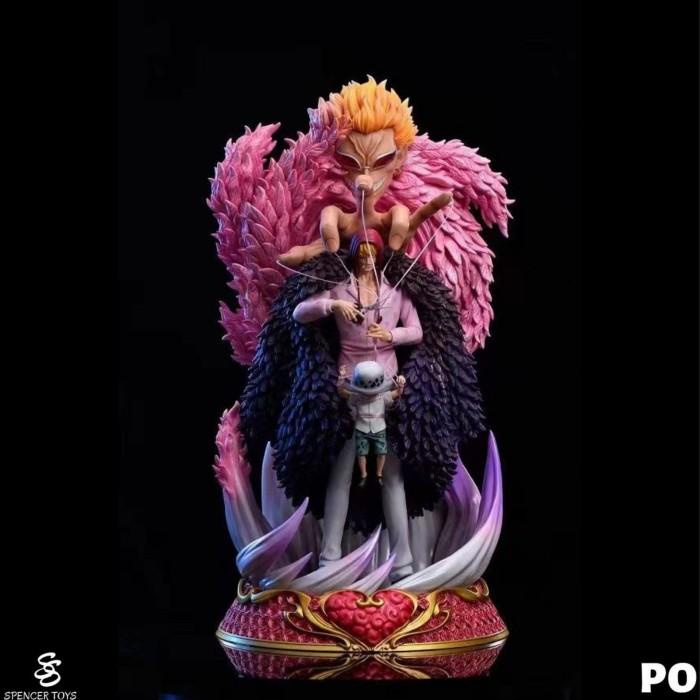 [[[ PROMO ]]] DP RESIN STATUE DOFLAMINGO & CORAZON - WHO/S (PRE-ORDER) SPENCERTOYS