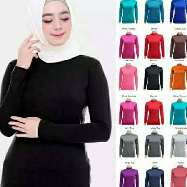 XRSW2895  MANSET BAJU - Manset Spandek Kaos - Inner/dalaman baju - Turset Qirani