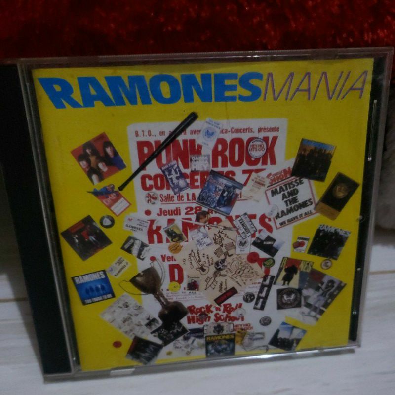 kaset cd ramones mania