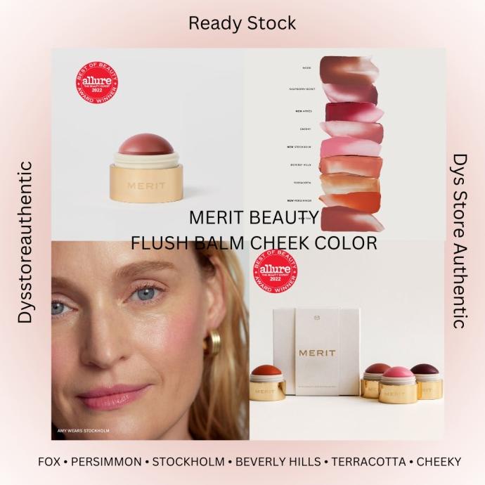 READY STOCK MERIT BEAUTY FLUSH BALM - CHEEK COLOR
