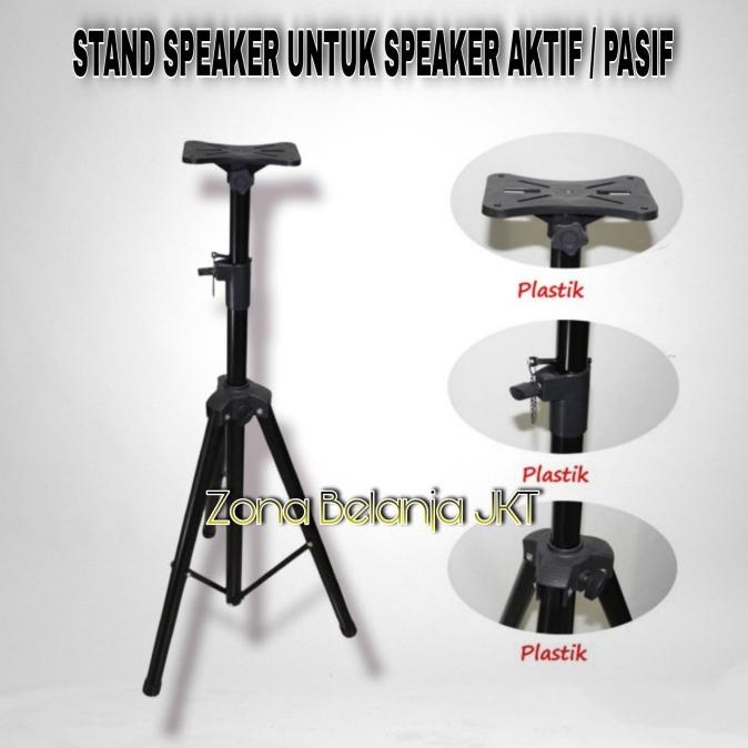 Stand Speaker Pasif Aktif / Standing Speaker / Tripod Speaker