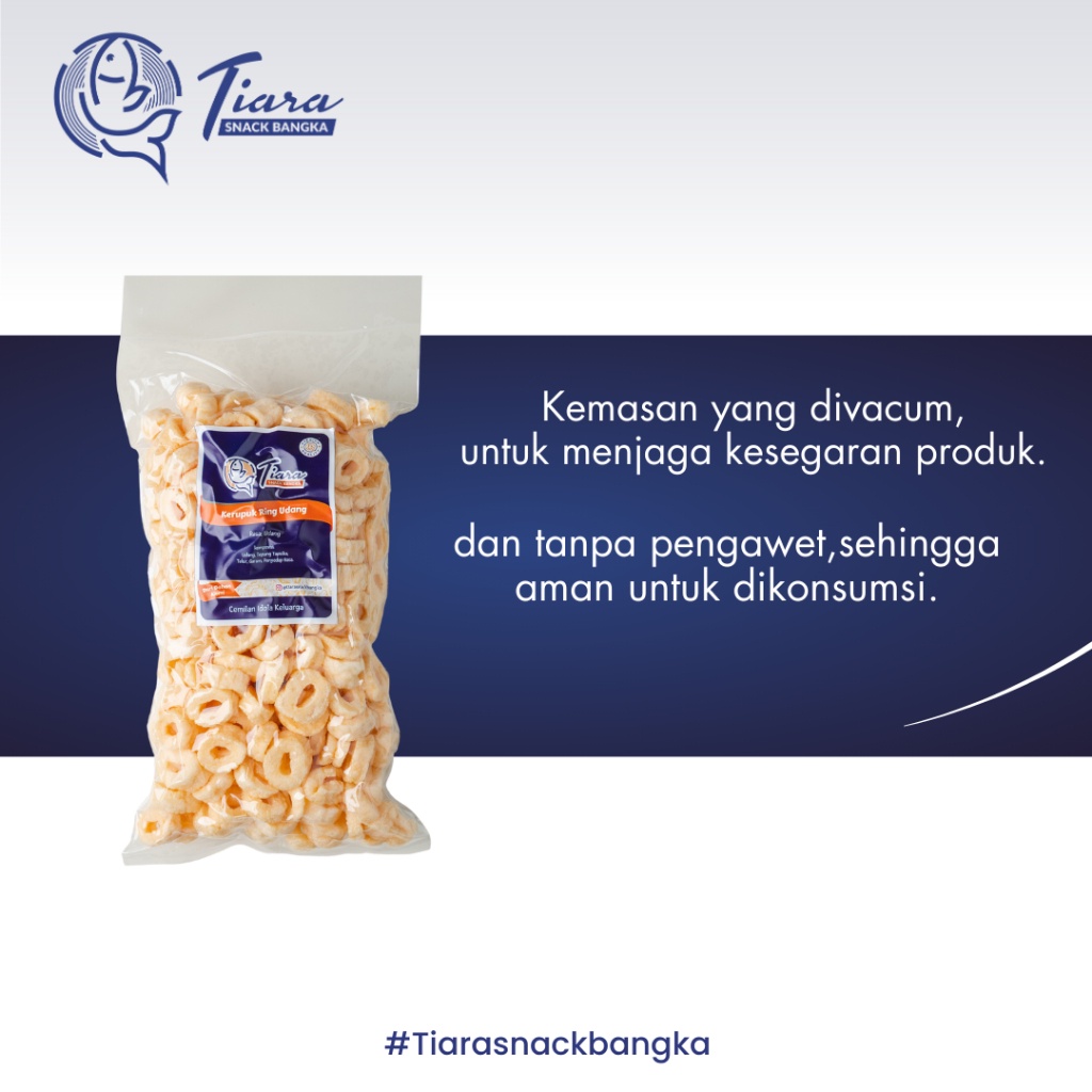 

Kerupuk Ring Udang Tiara Sna Bangka
