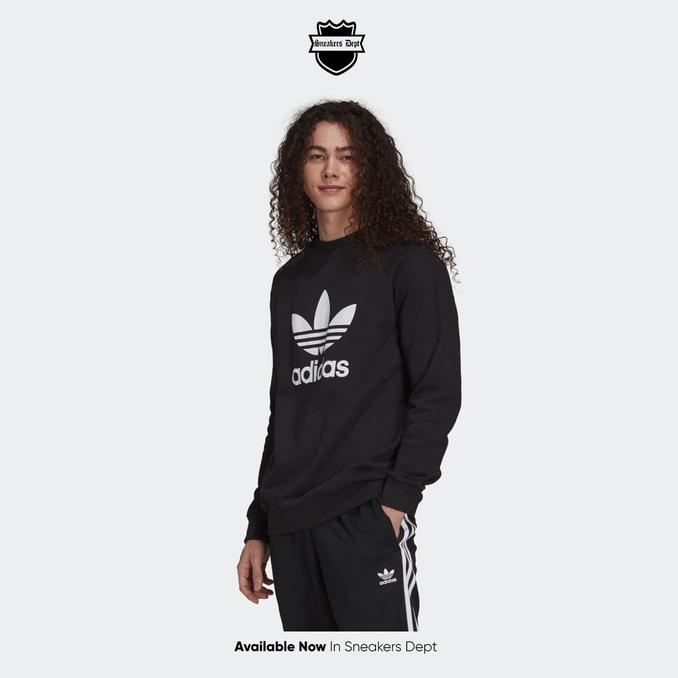 Sweater Pria ADIDAS TREFOIL CREW H06651 ORIGINAL
